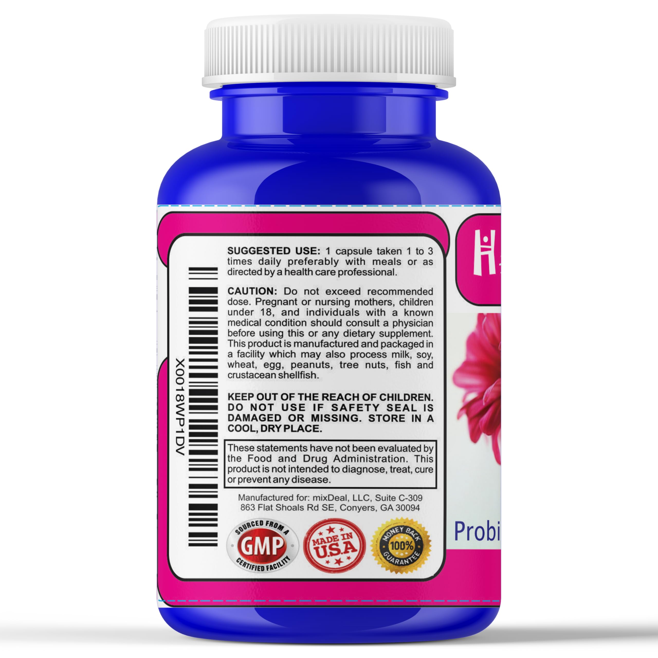 Embarrassed with Femenine Odor? Worried about Female Urinary Odor? Try Femenine Odor Supplement 60 Pills